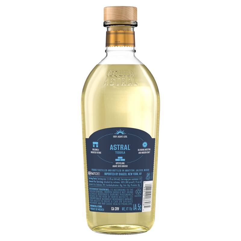 Astral Reposado Tequila 750ml (80 proof) - Astral – BevMo!