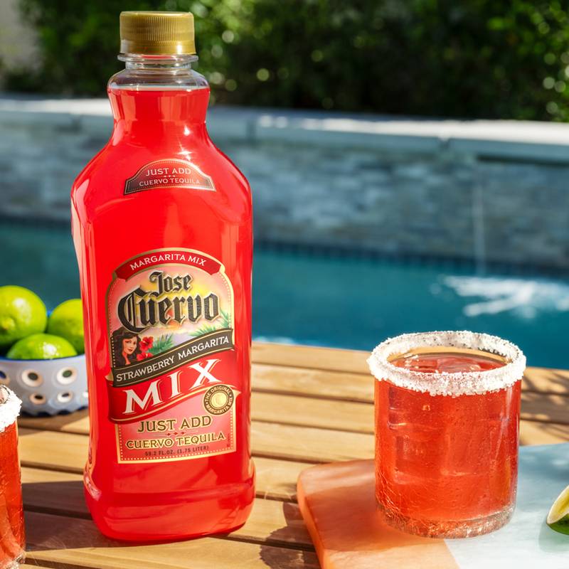 Jose Cuervo Strawberry Lime Margarita Mix Btl Jose Cuervo