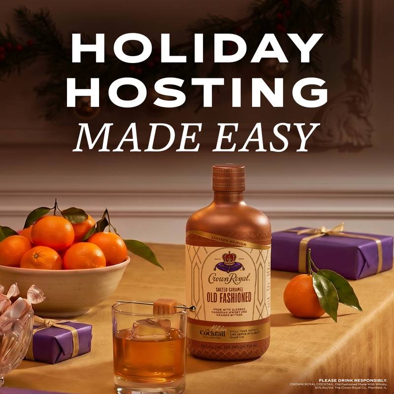 Crown Royal Salted Caramel Old Fasahioned