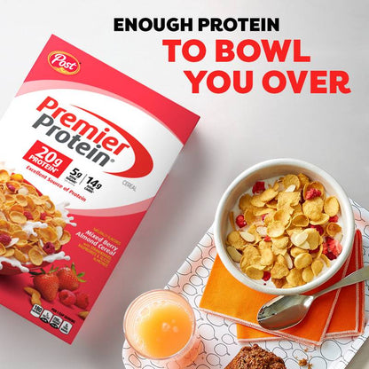 Post Premier Protein Mixed Berry Almond Cereal, 9oz