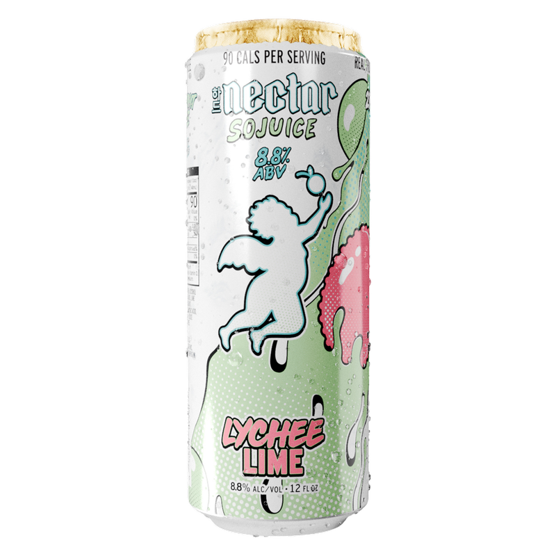 Nectar Sojuice Lychee Lime 12oz Can