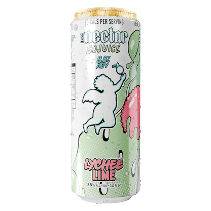 Nectar Sojuice Lychee Lime 12oz Can