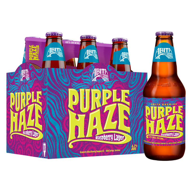 Abita Purple Haze 6pk 12oz Bottles 4.2% ABV