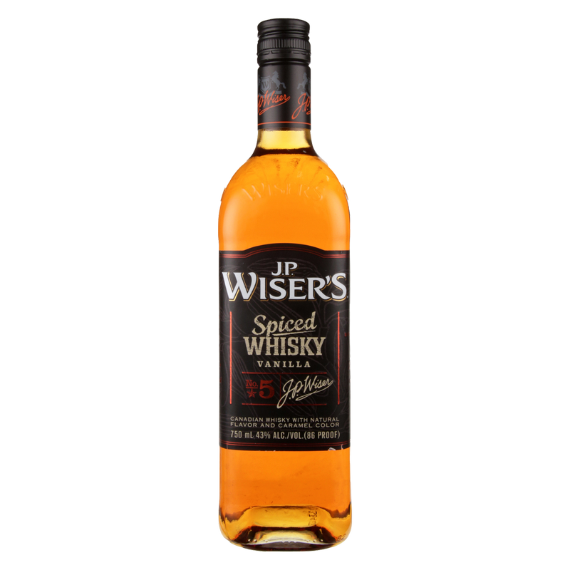 JP Wiser's Vanilla Canadian Whisky 750ml (86 proof) - JP Wiser's – BevMo!