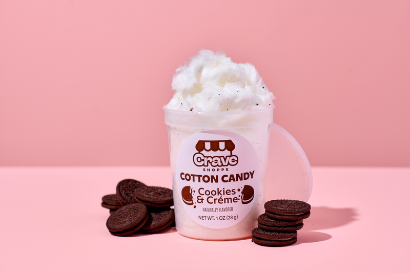 Crave Shoppe Cookies & Crème Cotton Candy 1 oz