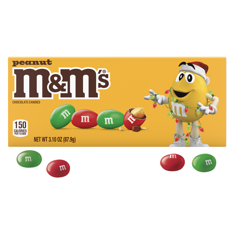 M&M'S Christmas Peanut, 3.1oz