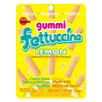 Bourbon Lemon Gummi Fettuccine, 1.76 oz