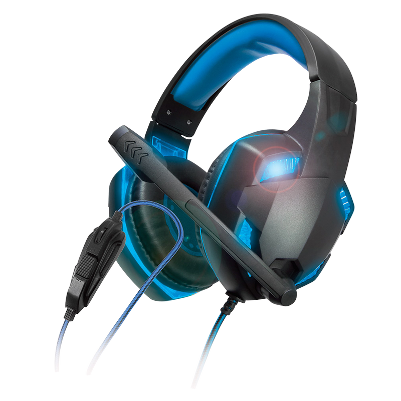 X-Shooter Gaming Headset with Mic & Blue LED
