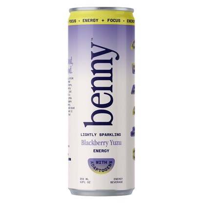 Benny Everyday Energy Blackberry Yuzu 12oz Can