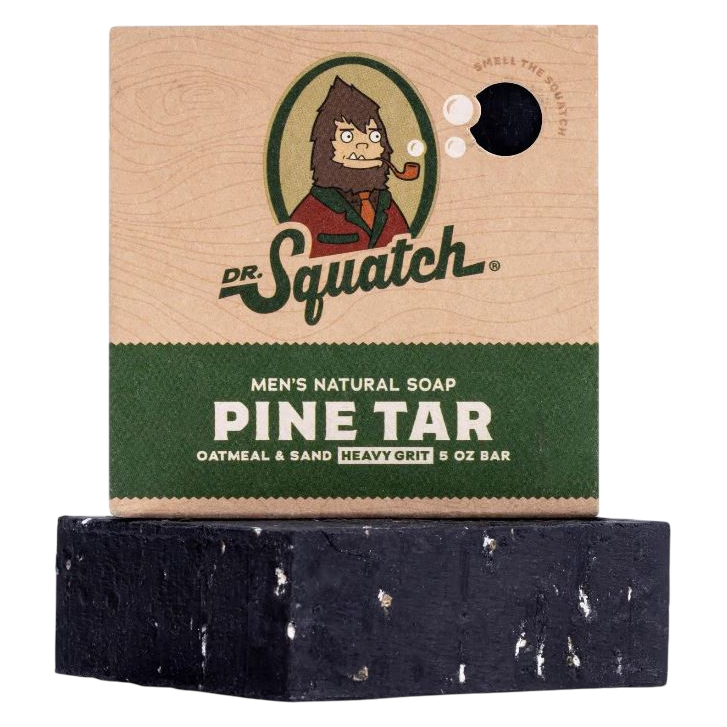 Dr. Squatch Pine Tar Bar Soap, 5oz