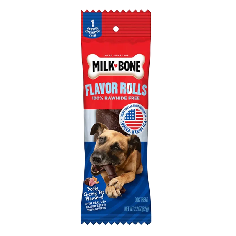 Milk-Bone® Flavor Roll, Beefy Cheesy Yes Please-y