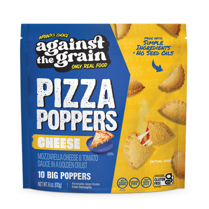 Against The Grain Cheese Pizza Poppers 6oz