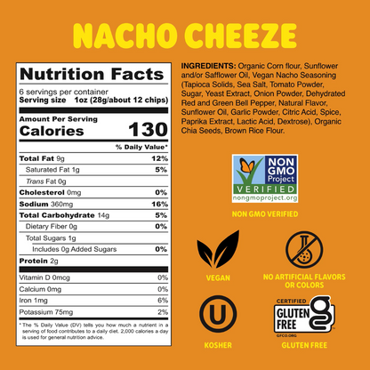 Good Eat'n Nacho Cheeze Tortilla Chips, 6oz