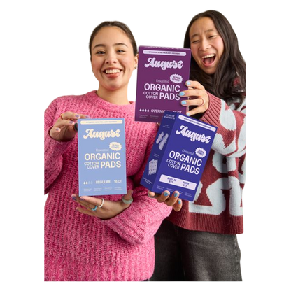 August Combo Combo Regular & Super Pads, 16ct