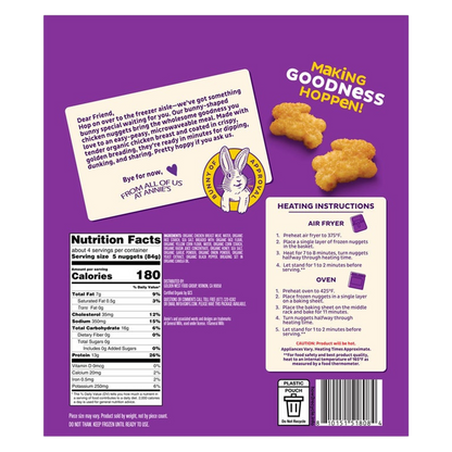 Annie's Bunny-Shaped Chicken Nuggets 12oz