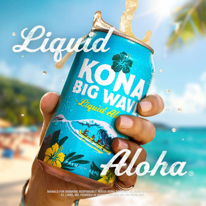 Kona Big Wave Premium Beer 19.2oz Can 4.4% ABV
