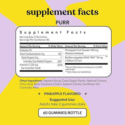 Lemme Purr Gummies 60ct