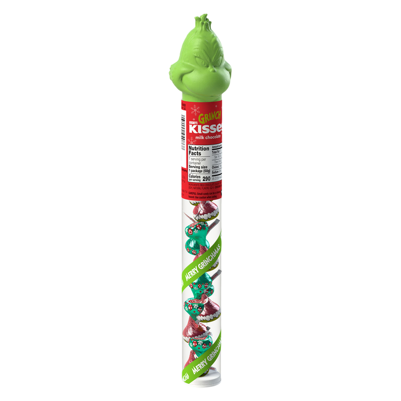 Hershey's Grinch Cane
