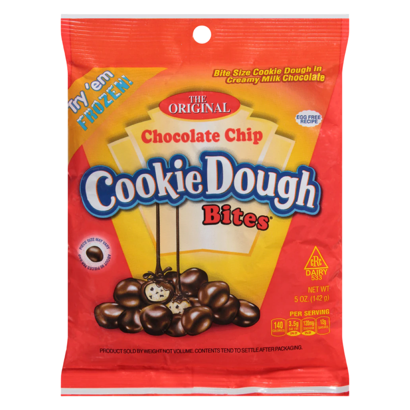 The Original Chocolate Chip Cookie Dough Bites 5oz