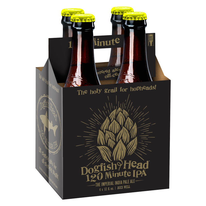 Dogfish Head 120 Minute IPA 4pk 12oz Btl 15.0% ABV