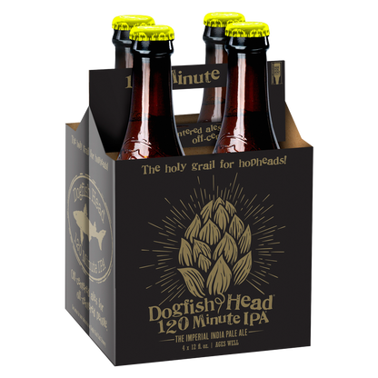 Dogfish Head 120 Minute IPA 4pk 12oz Btl 15.0% ABV