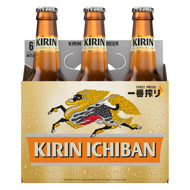 Kirin Ichiban 6pk 12oz Bottles 5.0% ABV