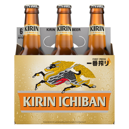 Kirin Ichiban 6pk 12oz Bottles 5.0% ABV