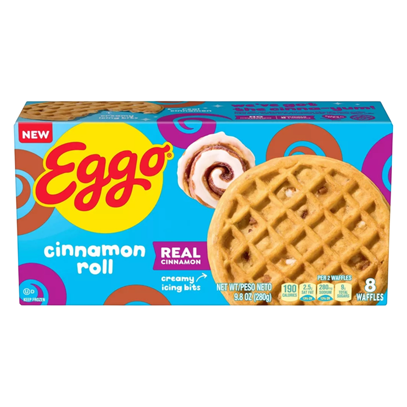 Eggo Cinnamon Roll Waffles 8ct