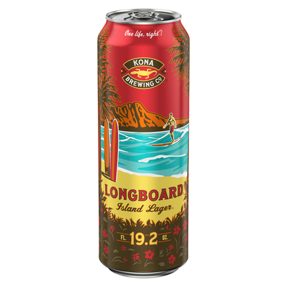 Kona Longboard Island Lager Single 19.2oz Can