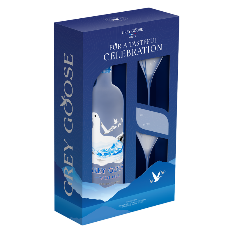Grey Goose Vodka Gift Set 750ml (80 Proof) Grey Goose BevMo Grey Goose Vodka Gift Set 750ml (80 Proof) Grey Goose BevMo