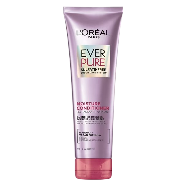 L'Oreal Paris EverPure Moisture Rosemary Oil Conditioner for Dry Hair, 8.5oz
