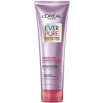 L'Oreal Paris EverPure Moisture Rosemary Oil Conditioner for Dry Hair, 8.5oz