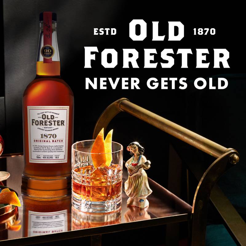 Old Forester Whiskey Row Series: 1870 Original Batch Kentucky Straight Bourbon Whisky, 750 mL Bottle, 90 Proof