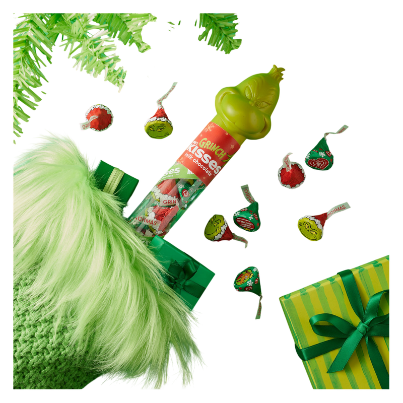 Hershey's Grinch Cane