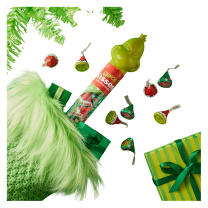 Hershey's Grinch Cane
