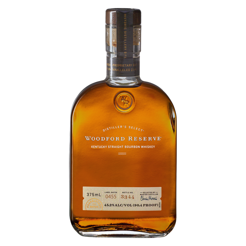 Woodford Reserve Kentucky Straight Bourbon Whiskey 375 mL 90.4 Proof