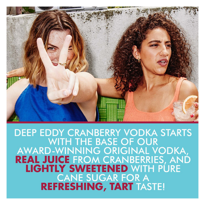 Deep Eddy Cranberry Vodka 750ml (70 Proof)