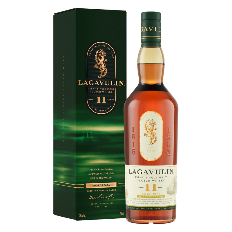 Lagavulin Sweet Peat Scotch 11 Year