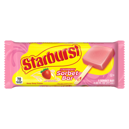 Starburst Strawberry Sorbet Bar 1ct