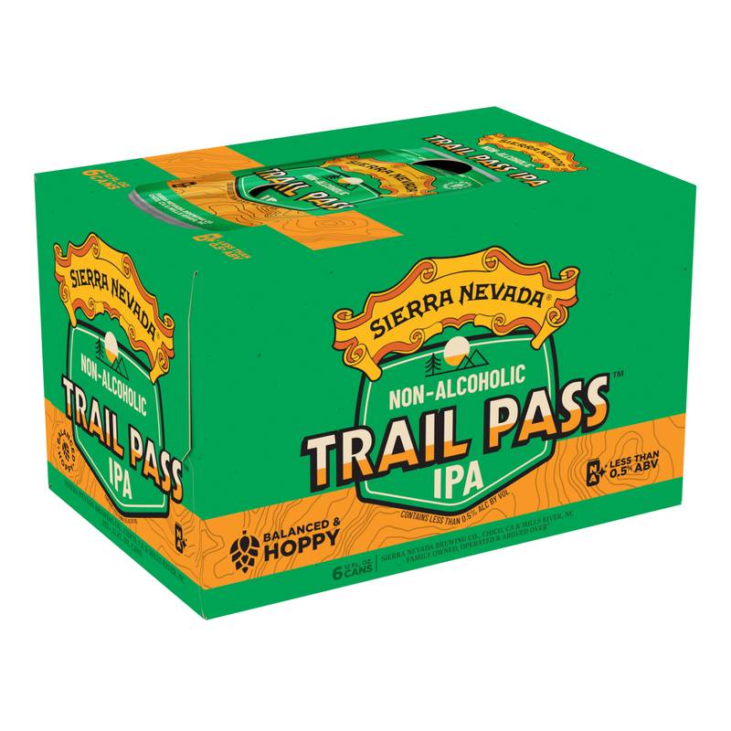 Sierra Nevada Trail Pass IPA Non-Alcoholic IPA 6pk 12oz Can
