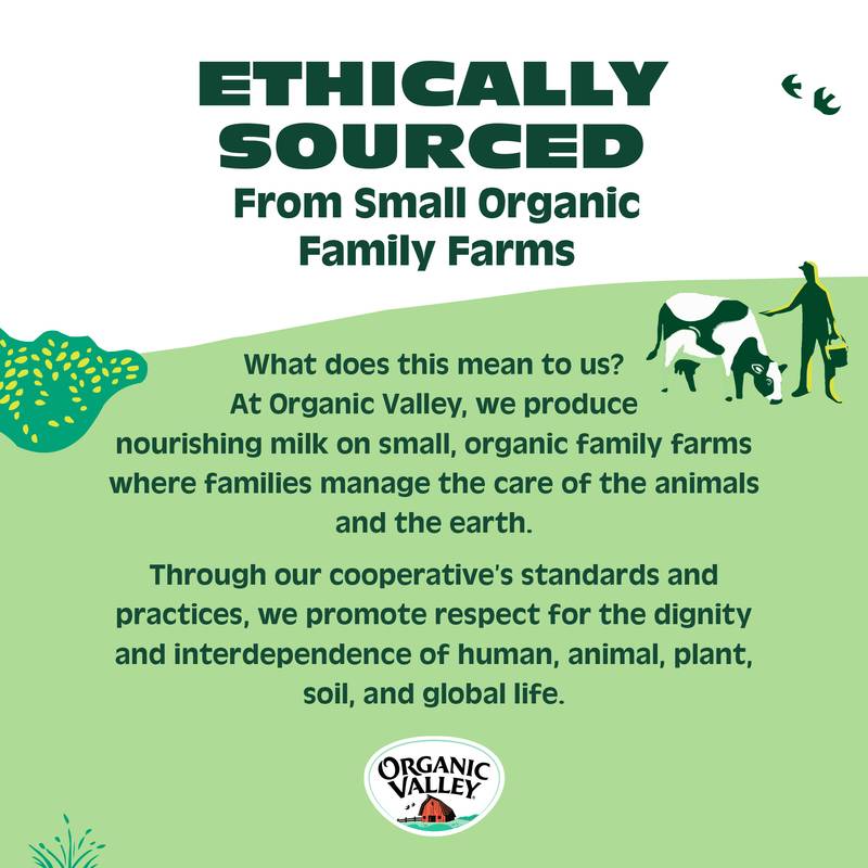 Organic Valley Non-Fat Milk 1/2 Gallon