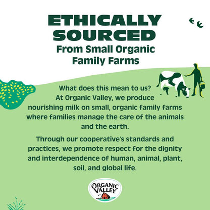 Organic Valley Non-Fat Milk 1/2 Gallon