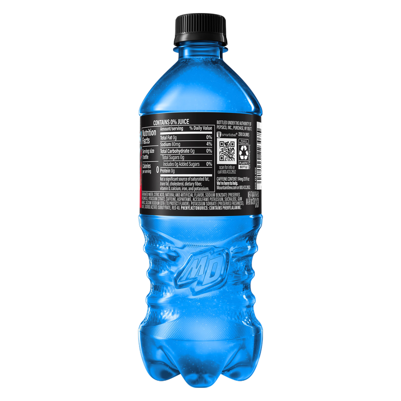 Mountain Dew Zero Sugar Summer Berry  20oz Bottle