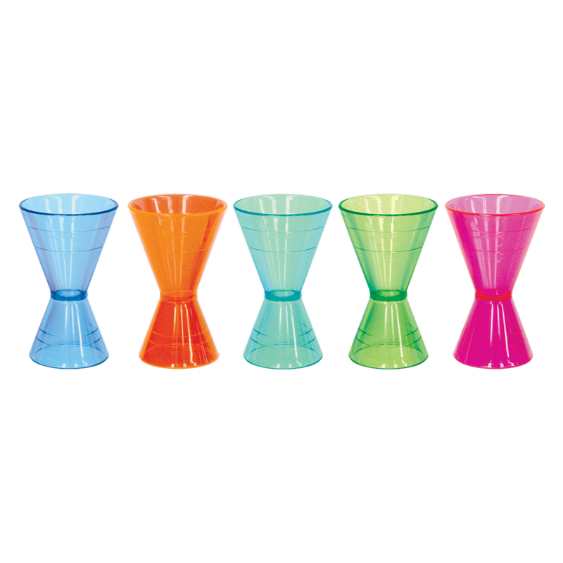 True Neon Plastic Jigger 1 ct