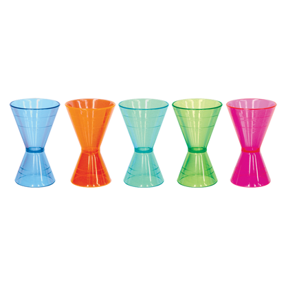 True Neon Plastic Jigger 1 ct