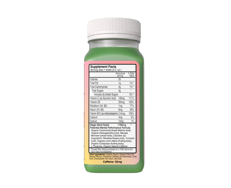 Magic Mind Mental Performance Shot 2oz Btl