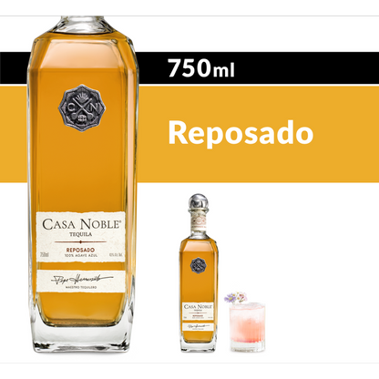 Casa Noble Reposado Tequila 750ml (80 Proof) - Casa Noble – BevMo!
