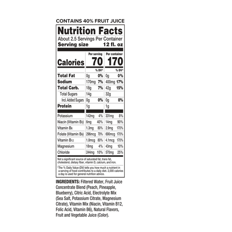 Ready Sports Drink Berry Lemonade 28oz