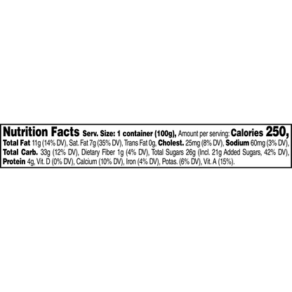 M&M's Chocolate Reduced Fat Ice Cream with Mini M&M's Cup 6oz