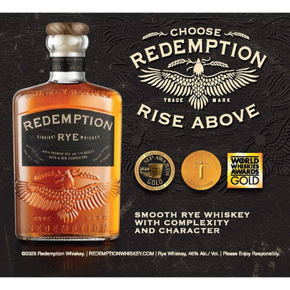 Redemption Whiskey Rye Eagle 750 ml
